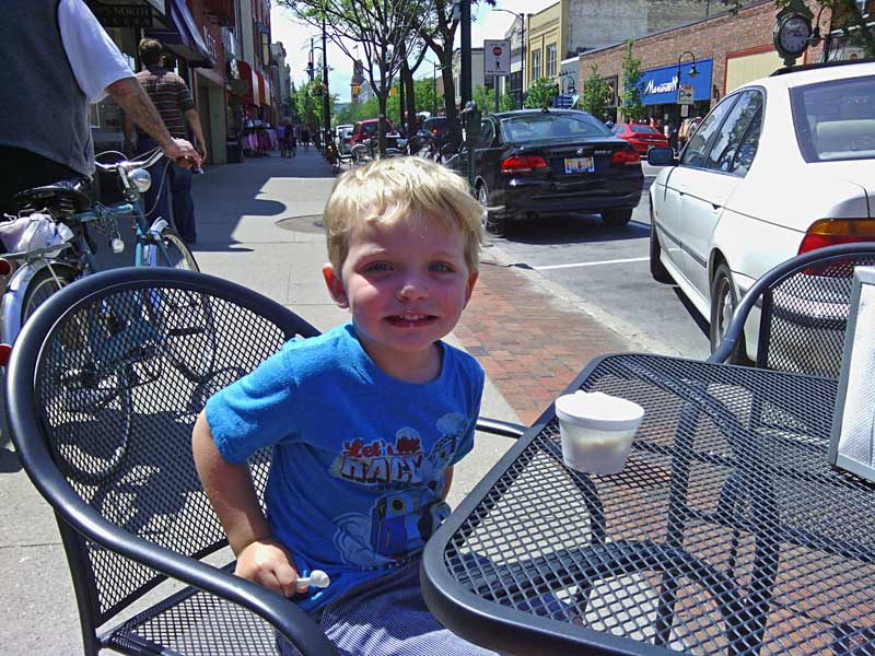 ice cream downtown traverse city